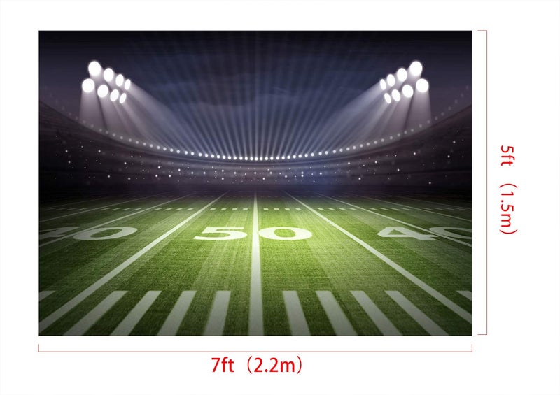 Kate 7x5ft American Football Photography Backdrop Sports Stadium Background Photo Studio Props - Image 2